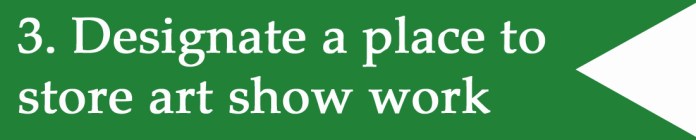 Art Show Prep Tips athglitter.com